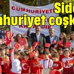Side'de Cumhuriyet coşkusu