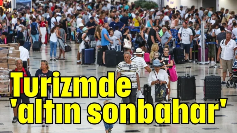 Turizmde 'altın sonbahar'