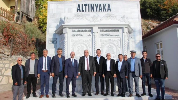 Yayla mahallesine yaptırılan çeşme açıldı