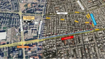 100. Yıl Bulvarı’nda asfalt çalışması