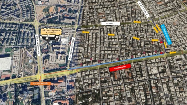 100. Yıl Bulvarı’nda asfalt çalışması