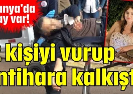 2 kişiyi vurup intihara kalkıştı