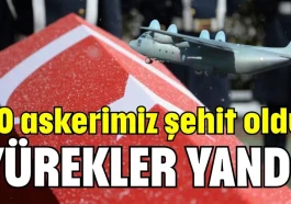 20 askerimiz şehit oldu! Yürekler yandı