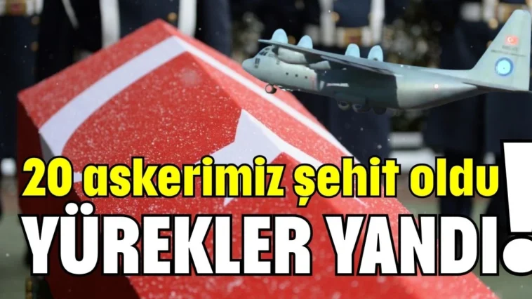 20 askerimiz şehit oldu! Yürekler yandı