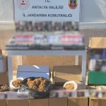 480 bin doldurulmuş makaron ele geçirildi