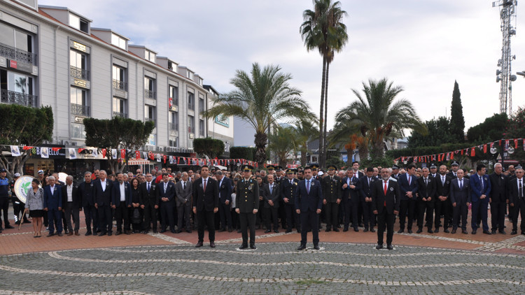 Gazipaşada Atatürkü anma töreni yapıldı