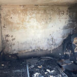 Dairedeki yangın hasara neden oldu