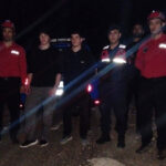 Antalyada yürüyüşe çıktıkları dağda mahsur kalan gençleri AFAD kurtardı