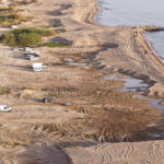 Manavgat’ta kum talanı