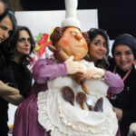 Şeker hamurundan 150 kiloluk heykel