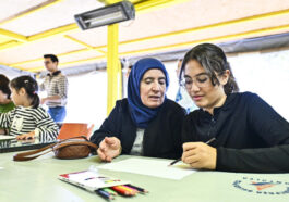 Yaşlı evinde Kuşaklar Arası Etkileşim Atölyesi