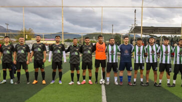 27nci Geleneksel Halı Saha Futbol Turnuvası başladı