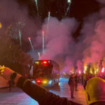 Galatasaraya Antalyada coşkulu karşılama