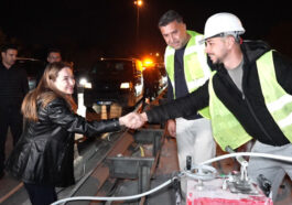 İller Bankası Kavşağında yol çalışması