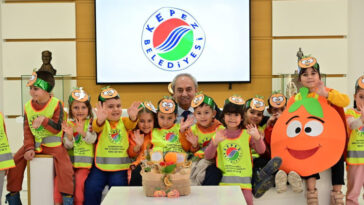 Kreş öğrencilerinden Yerli Malı Hastası’nda etkinlik