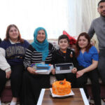 Genç ressamın hayalleri, Engelsiz Sanat Projesi ile renklendi