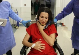 Acil serviste nefes kesen tatbikat