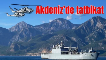 Akdeniz'de tatbikat