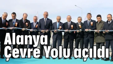 Alanya Çevre Yolu açıldı