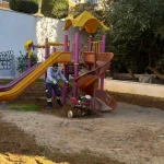 Alanya'da çocuk parkları güvenli hale getiriliyor