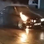 Alanya’da seyir halindeki otomobil alev aldı