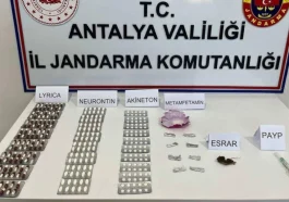 Alanya'da uyuşturucu baskını