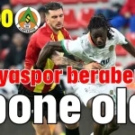 Alanyaspor beraberliğe abone oldu 0-0