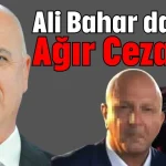 Ali Bahar davası Ağır Ceza'da