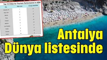 Antalya Dünya listesinde