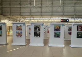 Antalya Havalimanında sanat yolculuğu