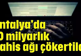 Antalya'da 10 milyarlık bahis ağı çökertildi