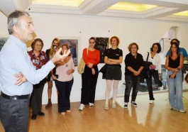 Antalya'da açılan Ahşap Gravür Sergisi yoğun ilgi gördü