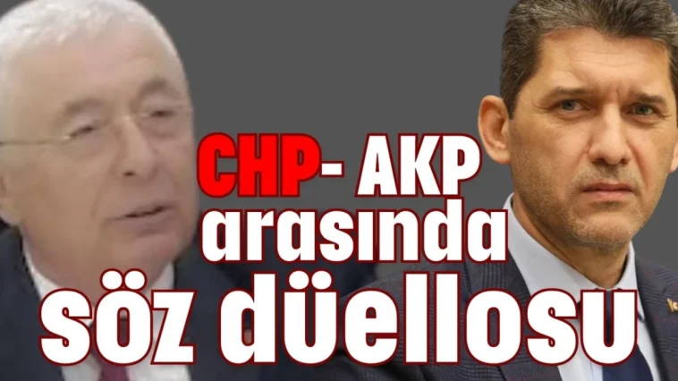 Antalya'da CHP- AKP arasında söz düellosu