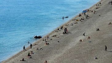 Antalya'da deniz keyfi