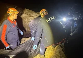 Antalya'da falezlerden düşen kişi hayatını kaybetti