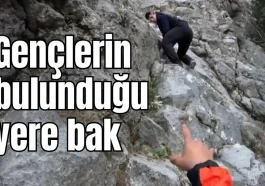 Antalya'da gençlerin bulunduğu yere bak!