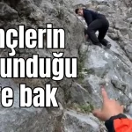 Antalya'da gençlerin bulunduğu yere bak!