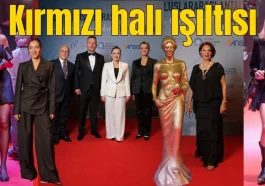 Antalya'da kırmızı halı ışıltısı