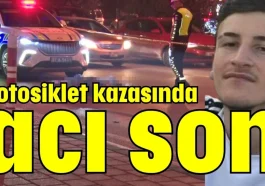 Antalya'da motosiklet kazasında acı son