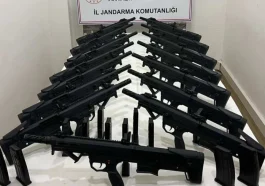 Antalya'da silah operasyonu