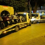 Antalya'da şok motosiklet uygulamasında 40 araç trafikten men edildi