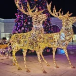 Antalya'da yılbaşı renkliliği