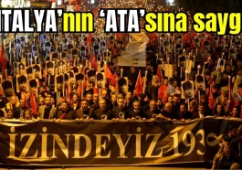 Antalya'nın 'ATA'sına saygısı