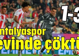 Antalyaspor evinde çöktü 1-3