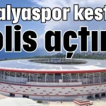 Antalyaspor kestirdi polis açtırdı