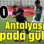 Antalyaspor kupada güldü 3-0