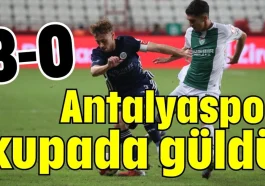 Antalyaspor kupada güldü 3-0