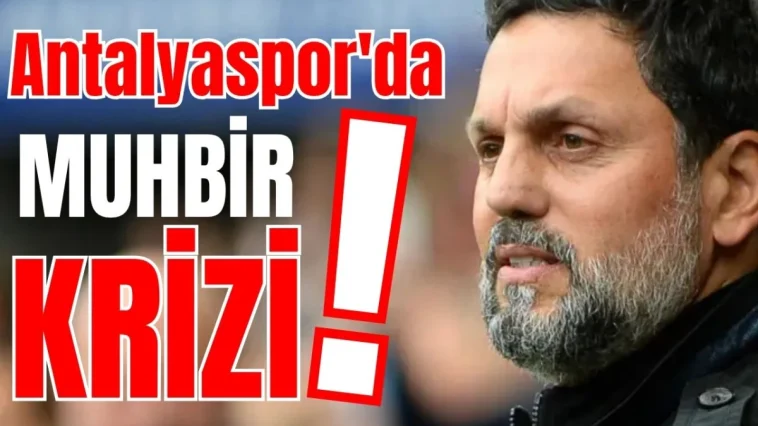 Antalyaspor'da muhbir krizi!