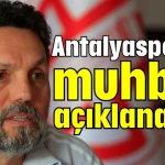 Antalyaspor'un muhbiri açıklanacak