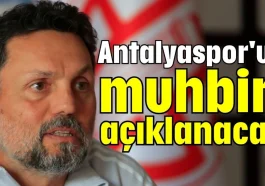 Antalyaspor'un muhbiri açıklanacak